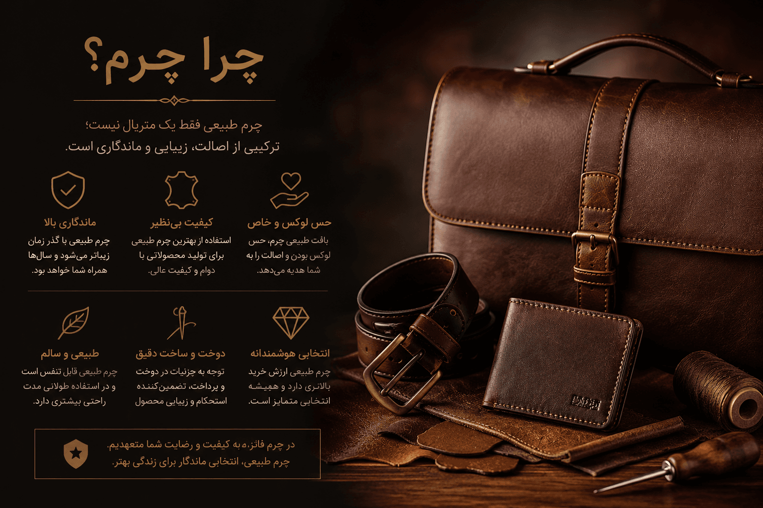 چرا چرم طبیعی